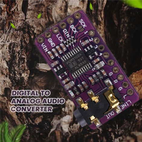 PCM5102 Digital Audio DAC Decoder Modul I2S IIS Stimme Stereo Digital ...