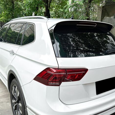 Aileron Spoiler Noir Brillant Pour VW Tiguan MK2 R-Line 2015-2024 - ABS - Neuf