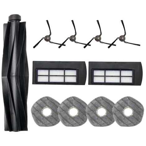 Ytaland Ersatzteile Set Für Xiaomi S20 Roboterstaubsauger - Bürsten, Filter, Wischpads