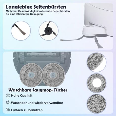 Produktbild von Silberionen-Schwamm Ersatz Für Narwal, Freo X Für Ultra J4