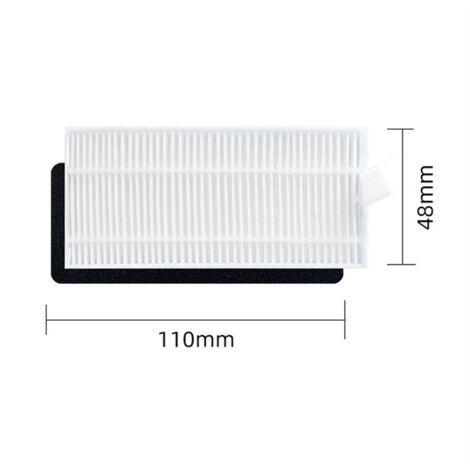 voor Vervangende accessoireset voor Eufy RoboVac L35 voor Hybrid /LR30 voor Hybrid Robotstofzuiger reserveonderdelen, 3 dweildoekjes, 4 filters,5 stofzak