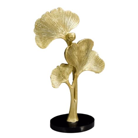 Luxe Ornament Zwart Boom Op Marmer Voet | Noenoes Decoraties