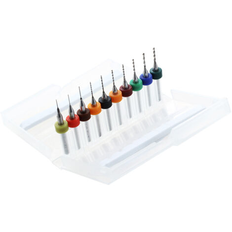 10 Stücke DIY 1,1mm-2,0 mm PCB Leiterplatte Hartmetall-Bohrer Bits WerkzeuR EJ e 10 Stücke DIY 1,1mm-2,0 mm PCB Leiterplatte Hartmetall-Bohrer Bits WerkzeuR EJ e