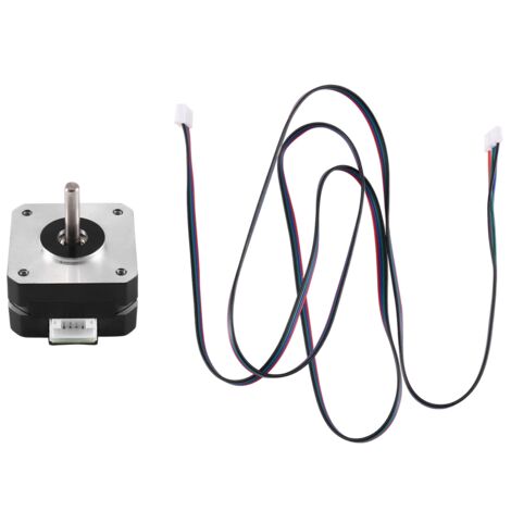 17HS3401S Schrittmotor – Legierung, Leise, Kompakt – Für 3D-Drucker, Drucker, Textilmaschinen & Mehr