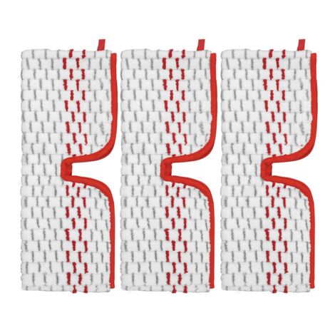 4er Set Mikrofaser-Wischpads Für Vileda H2PrO & O-Cedar H2PrO – Weich, Saugstark, Waschbar, Für Alle Hartböden (lila)