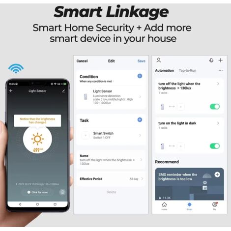 Tuya ZigBee Smart Gateway Hub Smart Home Brücke Sm... - Viceal Tuya ZigBee Smart Gateway Hub Smart Home Brücke Sm... - Viceal