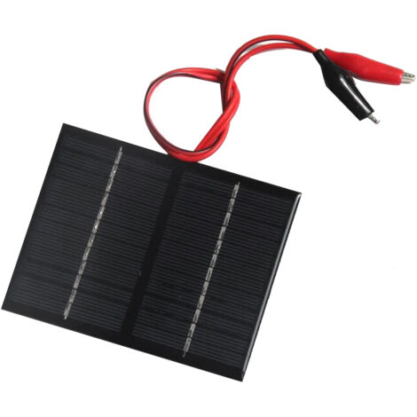 3x 6V 1W Polykristallines Solarpanel – 110x60 Mm, 30 Cm Kabel, Für Solarleuchten, Ladegeräte & Wissenschaftsprojekte