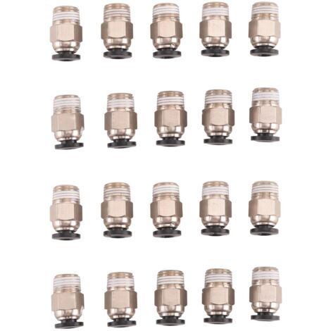 Pc4-M10 Stecker Gerade Pneumatische Pefe Rohr Für V6 Stecker Bowden Extruder 3d Drucker Packung Mit 20 Stucke 88844559 Pc4-M10 Stecker Gerade Pneumatische Pefe Rohr Für V6 Stecker Bowden Extruder 3d Drucker Packung Mit 20 Stucke 88844559