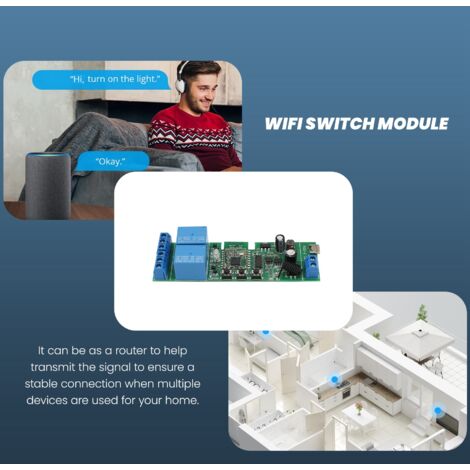Module de commutateur intelligent Zigbee - Module relais de disjoncteur