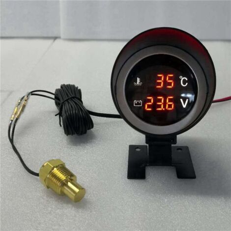 Voltanzeige Spannungsmesser LED Digital Display DC 5V-48V Auto Panel