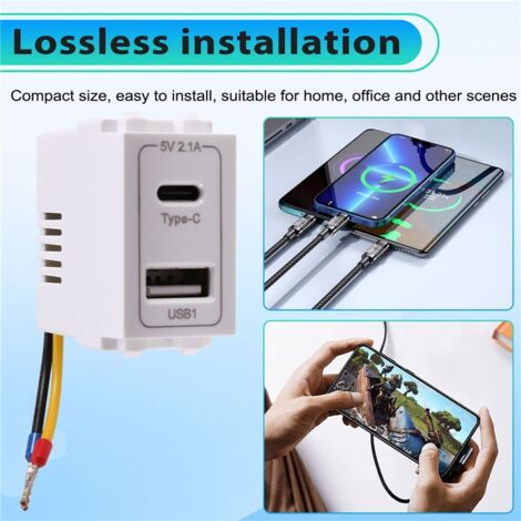 Rebellious PD65W Lademodul – Typ-C, 12-30V Eingang, PD3.1, Überlast- Und Kurzschlussschutz (43,8x20 Mm, Für Powerbanks Und Ladeadapter)