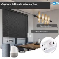 20x Transparente Volant-Clips Für Fensterrollos, 8,3 Cm — Halter Für Gardinen & Jalousien