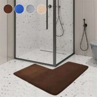 Produktbild von HYTTER Badezier-Fußatten-Set, Wasserabsorbierend, Schnell Trocknend