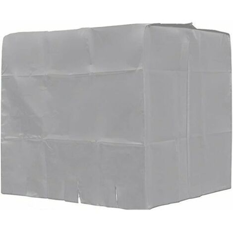 Copertura Protettiva Per Serbatoio IBC Da 600 Litri - Telo Impermeabile Antipolvere Con Aperture Per Rubinetto E Pallet - Protezione UV Per Esterni - 5