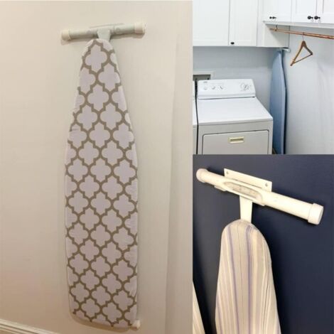 Gancio Da Parete Per Asse Da Stiro - Supporto Regolabile In Acciaio Inox - Foto 8