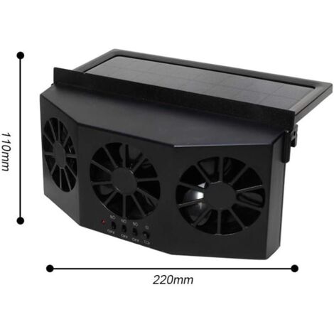 air vent electric fan