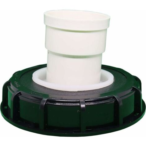 Washable Nylon IBC Lid Filter with Lid for IBC Rainwater Tank 1000 L DN 75 Needle Felt Black 165 mm