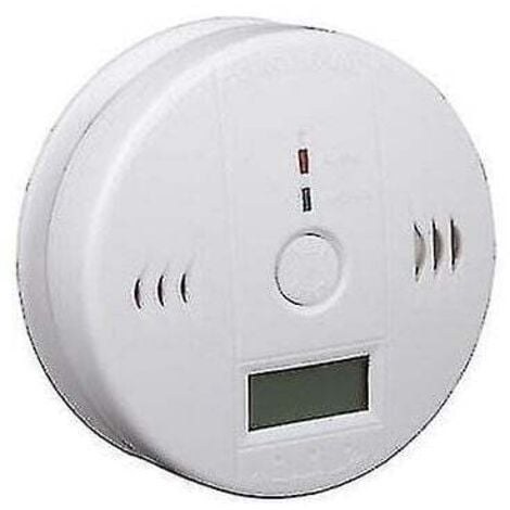 Carbon Monoxide Detector, High Stability and Sensitivity, 10104cm, White ABS