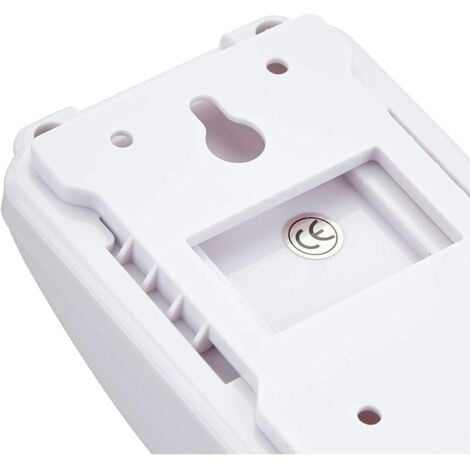 Natural and sleeping gas detector (White) 115x75x35mm 12V