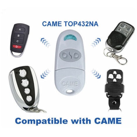 Accessory for Remote Control Came TOP432NA 3 pieces. Fixed code frequency 433.92 MHz.