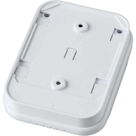 Carbon monoxide detector, battery-operated, gas detector with display and temperature indicator
