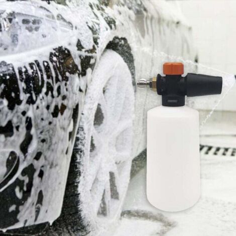 [NEVER USED] Snow Foam Lance, 750ml Soap Foam High-Pressure Washer Jet Wash Car Wash Gun 1/4" Quick Release with Adjustable Nozzle Car Washing for Karcher K Series K2 K3 K4 K5 K6 K7 Pressure Washer
