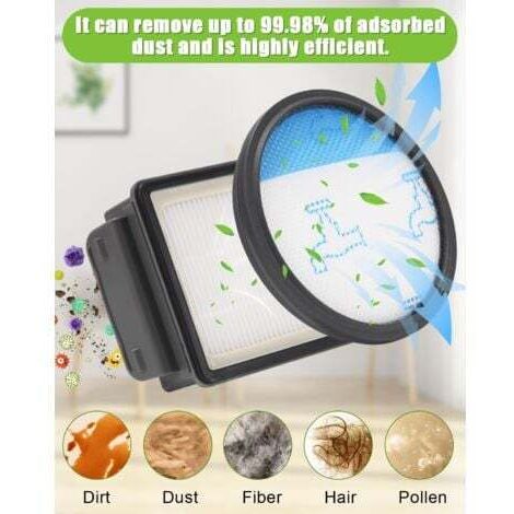 Filtri HEPA E Spugne Per Aspirapolvere Rowenta Powerline - Compatibili Con RH8133, RH8147, RH8155 E Altri - Foto 6