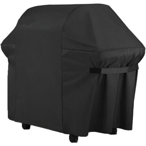 Grillabdeckung – 600D Oxford-Gewebe, Grillschutzplane, Anti-UV/Anti-Wasser/Anti-Feuchtigkeit, Grillabdeckung für Weber, Holland, JennAir, Brinkmann Char Broil (132 x 66 x 109 cm)