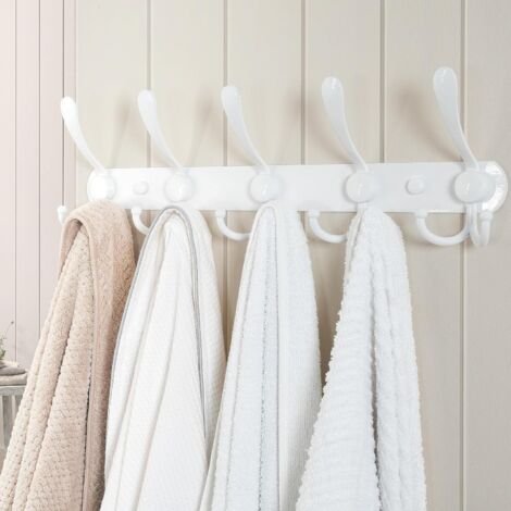 Wandgarderobe, Wandhaken – extra starker Edelstahl, Haken