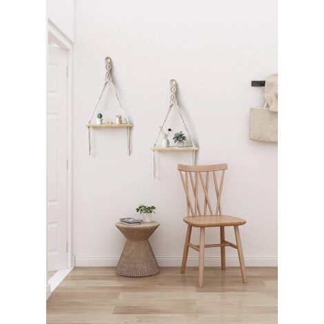 Wandkorb Set Boho-Dekoration – 7-teilige Rattankörbe Für Schlafzimmer, Wohnzimmer & Flur