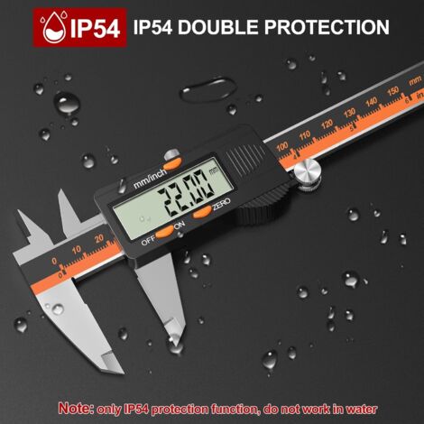 Digitaler Messschieber 300mm Edelstahl - Präzisions-Messwerkzeug Mit LCD Display