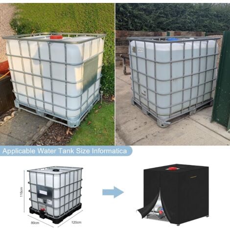 Thermo-Schutzhülle Für 1000 L IBC-Tank - Frost & UV Schutz Für Wasserspeicher