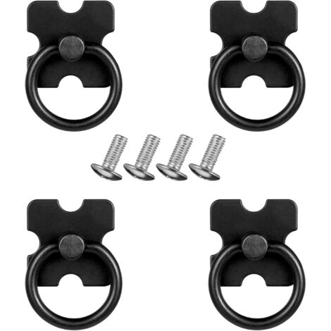 2x Vogelförmige Schubladengriffe - Vintage Metall Knöpfe Für Möbel (braun)