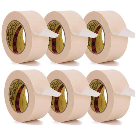 Ruban De Masquage Classic Premium, Promo Pack De 3 Rouleaux 24 Mm X 50m Pour Peinture Et Decoration Interieure Premium Ruban 48mm X 45m 86550733