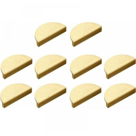 Confezione Da 2 Maniglie Per Mobili Dorate Per Armadietti, Cassetti