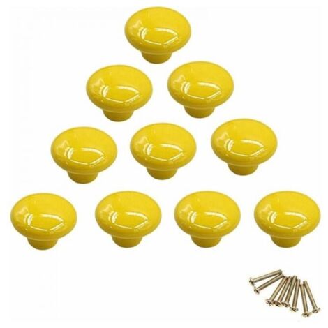 Pomello In Gomma Gialla HTD Per Valvole Subacquee - Inserti Metallici, Dimensioni 50x40 Mm, Per Bombole Da Immersione