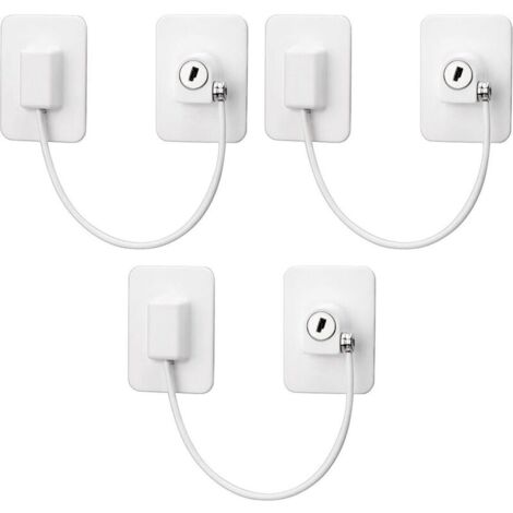 Blocco Aggiuntivo Per Finestra Sash Jammer, 10 Serrature Per Porte E Finestre In Lega Di Alluminio Con Viti, A Prova Di Bambino, Nero | Leroy Merlin - Foto 5