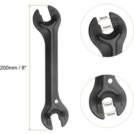 Set Chiavi A Cono PRO Per Bici 13/14/15/16 Mm, Attrezzo Officina Ciclismo