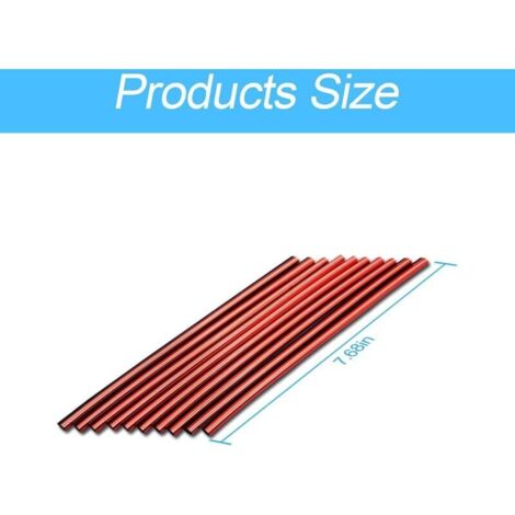 20 Strisce Decorative Cromate Per Bocchette Aria Auto – Protezione E Stile Per Interni Veicolo (ABS, Universale 20 Cm) - 3