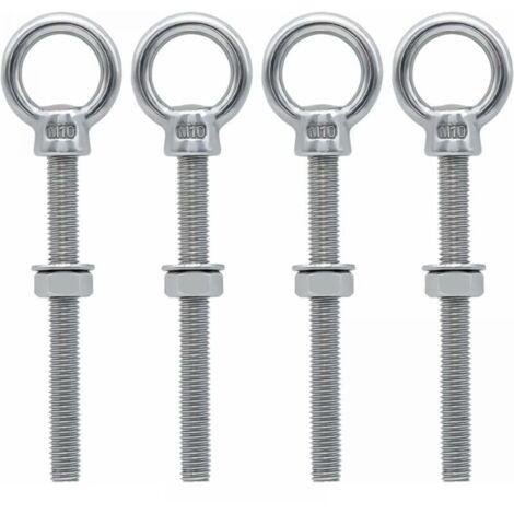 10 Viti Ad Occhiello A2 In Acciaio Inox 16 X 70 M16 DIN 444 B - Foto 7