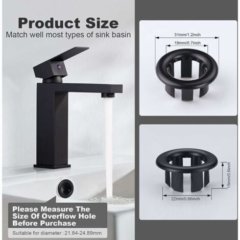 Set 5 Pezzi Per Fermare Perdite Guarnizioni Scarico Lavandino - Foto 9