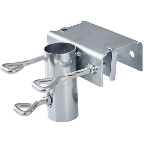 Supporto Ombrellone Per Ringhiera Menz - Staffa In Acciaio Inox Per Balcone, Fissaggio Sicuro - 3