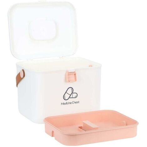 Medikamentenbox Kunststoffbox Erste-Hilfe-Box Medikamentenbox mit Griff ...