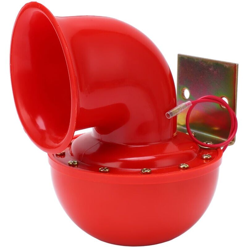 Clacson Auto Elettrico 150dB 12V - Tromba D'Aria Rossa Per Auto, Moto, Barche, Suono Potente Come Un Toro - Foto 6