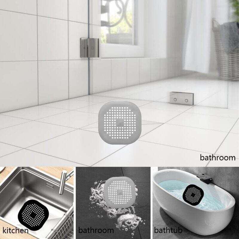 Lot De 5 Filtres à Cheveux En Silicone Pour évier De Cuisine, Salle De Bain Climatisation 87018171