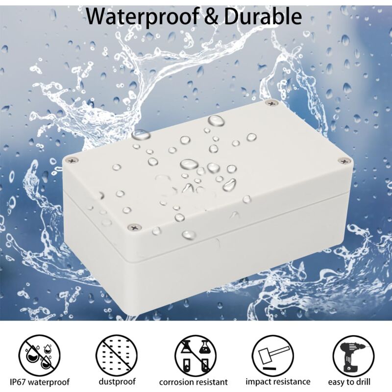 Scatola Di Giunzione Elettronica - 85x59x35mm, ABS, Impermeabile IP65 - Foto 3