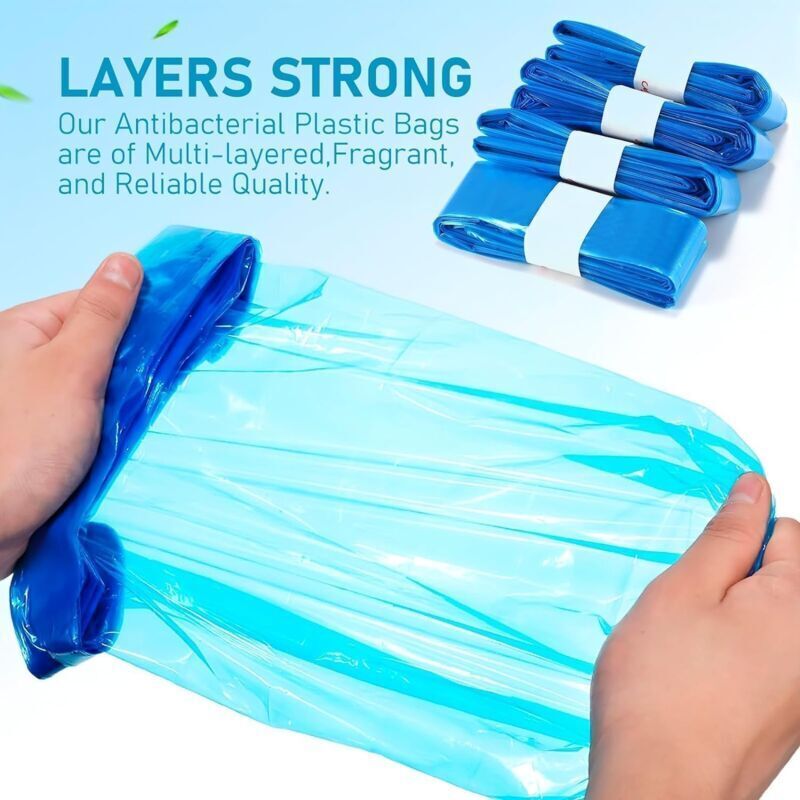 Ricambi Secchio Pannolini Sacchetti Di Ricarica Per Pattumiera Pannolini - 12 Pezzi, 4.5m - Compatibili Con Littycat, Tommee Tippee E Altri Sacchetti Compatibili Littycat - Foto 8