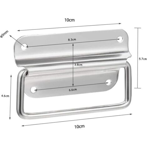 Nuovo Meccanismo Pieghevole Per Manico Di Valigia Trolley - Foto 8