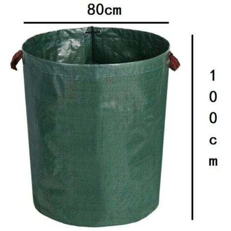 Sacchi Da Giardinaggio 120L - Per Foglie E Rifiuti Verdi, Resistenti E Riutilizzabili - Foto 11