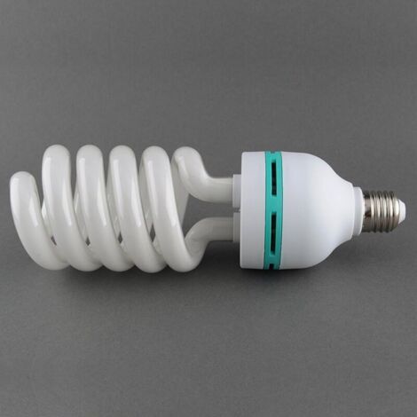 Lampada Risparmio Energetico 125W E27 - 5500K Per Studio Fotografico